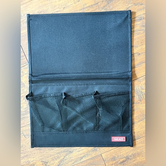 Bedside storage caddy w/3 mesh pockets under the mattress or cushion insert - Picture 5 of 10